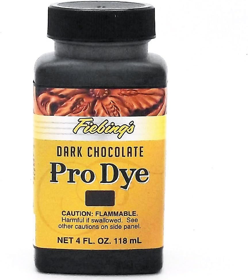 4 Oz Fiebings Professional Oil Dye Dark Chocolate