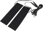 USB Electric Cloth Heater, 1 Pair 5V USB Electric Heating Film Heater Pads for Warming Hand Feet Home Warm, Heating Pads