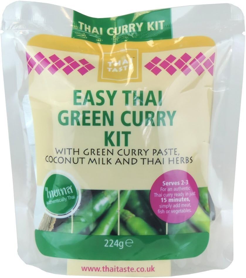 Thai Taste Easy Thai Green Curry Kit 224g