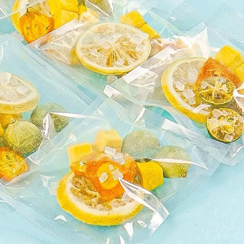 Passion Fruit Kumquat Lemon Tea, Flower And Fruit Tea Can Be Hot Or Cold Brewed, Summer Fruit Tea, Honey Tea Fruit TeaTea Beverage For Homemade Beverages, Add Water And Drink 5 Bags 百香果金桔柠檬蜂蜜茶