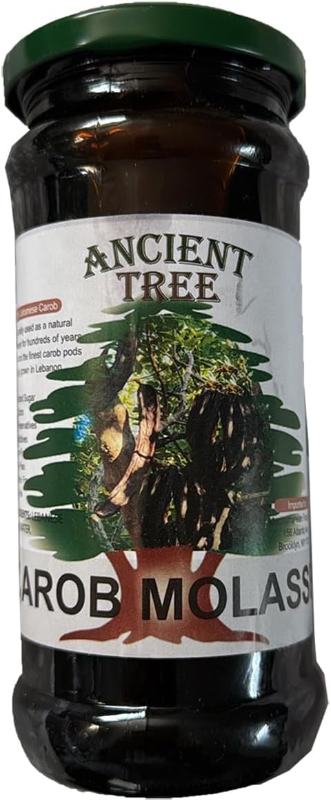 Ancient Tree Pure Carob Molasses Imported from Lebanon - 16.5 oz (470g)