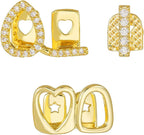 3Pcs Dental Grillz, Single Grills for Your Teeth.