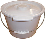 NRS Healthcare Spare Commode Pan for Height Adjustable Toilet Frame with Seat