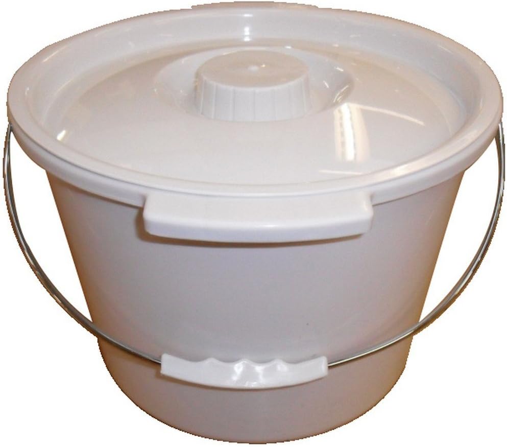 NRS Healthcare Spare Commode Pan for Height Adjustable Toilet Frame with Seat