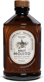 BACANHA - Organic and Raw Syrup - Mojito Syrup - For Cocktail, Water, Lemonade and Iced Tea - 400 ml