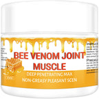 Organic Bee Venom Therapy Serum, Professional Joint & Muscle & Bone Release Cream - 24 Hour Soothing Effective Release for Back, Neck, Hand, Foot, Knee, Muscle, Shoulder, Hip, Nerve