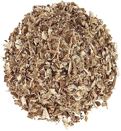 Organic Marshmallow Root Cut & Sifted, 4 Ounces (Althaea officinalis) USDA Certified | Resealable Pouch| Packaged in The USA (Pack of 1)