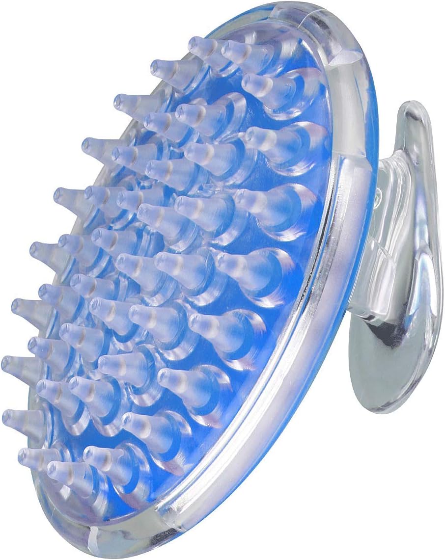 TailaiMei Anti Cellulite Massager Brush, Body Shower Scrubber for Cellulite Remover - Improve Circulation Fascia Muscle Release Brush(Blue)