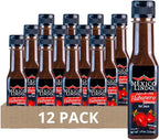 Mexico Lindo Habanero Hot Sauce Xxxtra Hot | 83,200 Scoville Level | Mix of Habanero, Tatemados & Spices | Perfect for Quesadillas, Soups & Nachos | 5 Fl Oz Bottles (Pack of 12)
