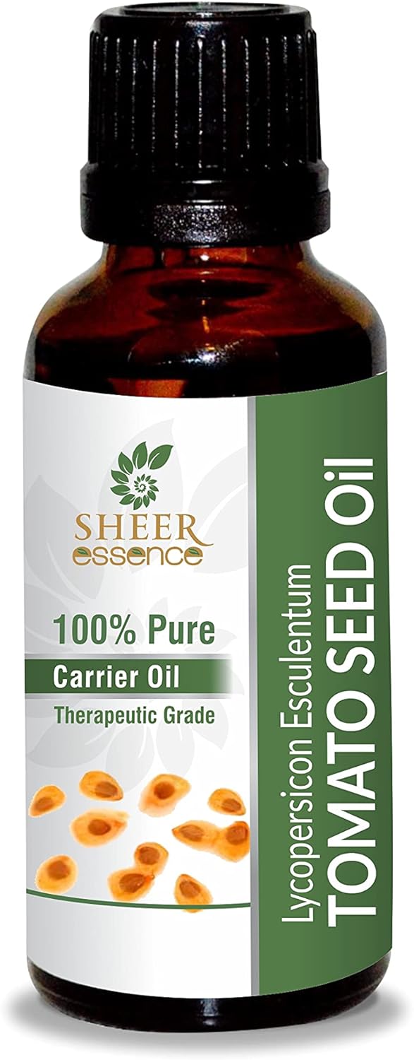 Tomato Seed Oil -(Lycopersicon Esculentum)- Carrier Oil 100% Pure Natural Undiluted Uncut Therapeutic Grade Oil 16.90 Fl.OZ