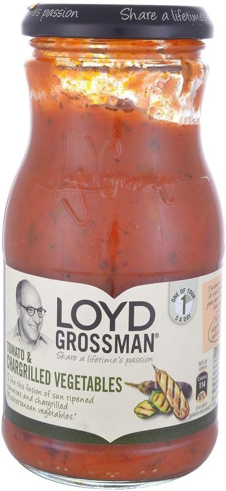 Loyd Grossman Tomato & Chargrilled Vegetable Sauce 350g
