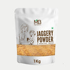 MB Herbals Jaggery Powder 2.2 lb (1 Kg / 35 oz) | Raw Untreated Jaggery Powder | No Anti-Caking Agent Used | No Preservative | Absolutely Natural