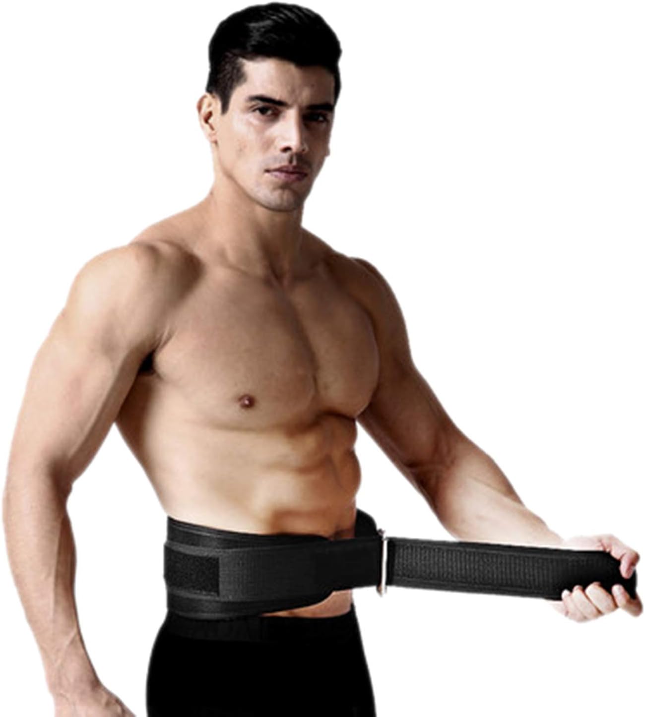 Back Support Lumbar Support Belt Lower Back Brace for Pain Relief Sciatica Herniated Disc Scoliosis Posture Correction Adjustable Mesh Support Straps for Men Women Fitness Waist Protection (Black, M)