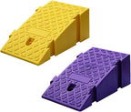 Multi-Function Ramps for Driveway, Threshold Ramp Plastic Portable, Loading Ramps, for Sidewalk Lawn Mower Cars Wheelchairs Pet Mobility (Color : I, Battery *1 : 25 * 40 * 16cm)