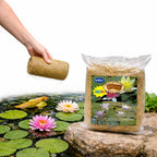 Plantabbs Clear-Water Barley Straw Bales, Pond logs 8oz Treats 1000 gallons for 6 Months (1-Pack)