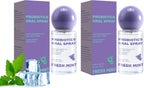 Probiotic Oral Spray for Long-Lasting Freshness, Oral Spray with Probiotics for Breath Care, Gentle, Convenient Travel-Sized Breath, 20ml/0.68oz*2Pcs