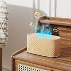 ‌Flame Aroma Humidifier with 7 Colors - Essential Oil Humidifier, Noiseless, Auto Shut Off, 160mL Capacity