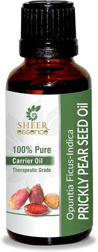 Prickly Pear Seed Oil -(Opuntia Ficus-Indica)- Carrier Oil 100% Pure Natural Undiluted Uncut Therapeutic Grade 1.01 Fl.OZ