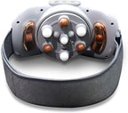 BianStone Stomach Massager, Electric Abdominal Kneader with 5 Modes and 3 Levels of Intensity, 2000 MAh Long Battery Life, Relief of Abdominal, Back, Neck and Leg Pains