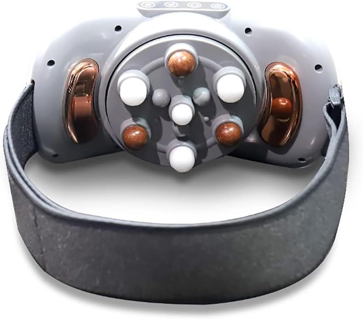 BianStone Stomach Massager, Electric Abdominal Kneader with 5 Modes and 3 Levels of Intensity, 2000 MAh Long Battery Life, Relief of Abdominal, Back, Neck and Leg Pains