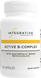 Integrative Therapeutics Active B-Complex - with Choline and Methyfolate - Cellular Energy, Immune Function & Heart Health Support with Vitamins B2, B6 & B12* - Gluten-Free - 60 Capsules (30 Servings)