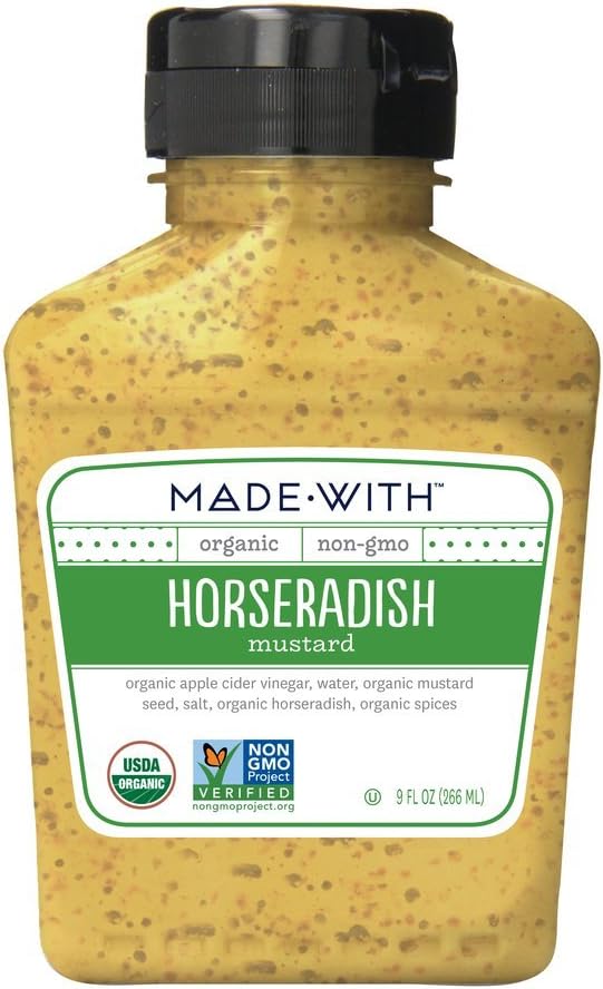 Made With Organic Mustard Horseradish, 9 Ounce