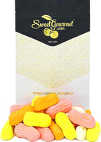SweetGourmet Colored Circus Peanuts | Retro Marshmallow Candy | 1 Pound