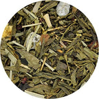 Pomegranate and Dragonfruit Green and White SUPER FRUIT Tea Blend, 3 oz. Loose Leaf