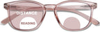 Bifocal Reading Glasses for Women Blue Light Blocking Clear Top Bifocal Computer Readers with Spring Hinges