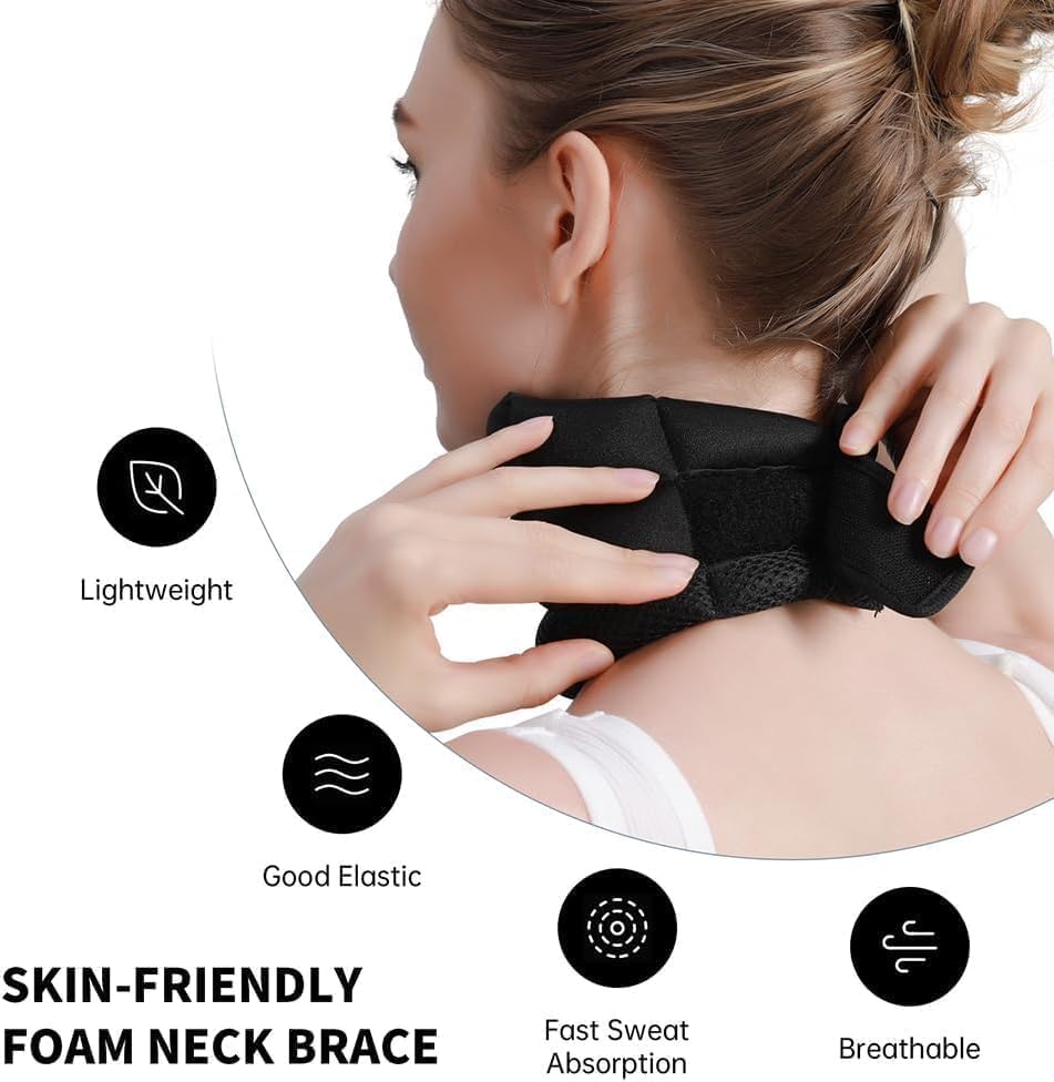 Cervicorrect Neck Brace,Cervicorrect Neck Brace by Healthy Lab Co,Cervical Neck Brace to Stop Snoring,Perfect for Neck Pain Relief and Snoring Prevention in Men Andwomen (2Pcs)