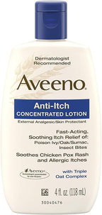 Anti-Itch Concentrated Lotion with Triple Oat Complex 4 fl Ounce (118 ml) Lotion