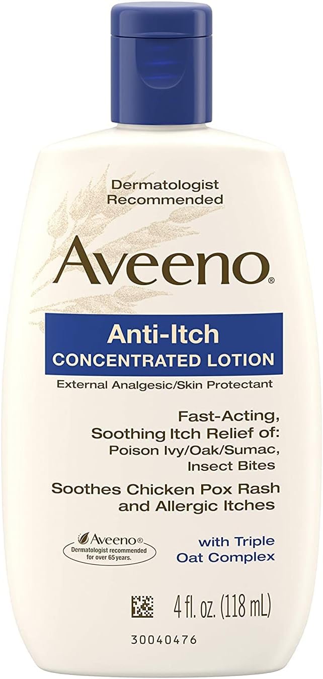 Anti-Itch Concentrated Lotion with Triple Oat Complex 4 fl Ounce (118 ml) Lotion