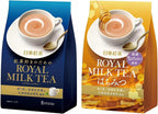 Nitto Royal Milk Tea Assortment – Original & Honey Flavor – 16 Sticks Total (8 Each) – Japanese Instant Milk Tea