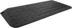 Rubber Wheelchair Ramp 2 Inch Rise - Non-Slip Rubber Threshold Wheelchair Ramp for Home Steps Doorways Driveway Outdoor Entrance Heavy Duty 2200 lb (1 Pack)