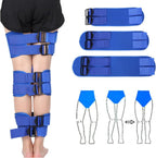 Legs Posture Corrector Belt, 3 Pcs/Set O/X Legs Correction Braces Bandage Knock Knee Bowlegs Orthotic Straightening Adjustable Thigh Knee Pads Support