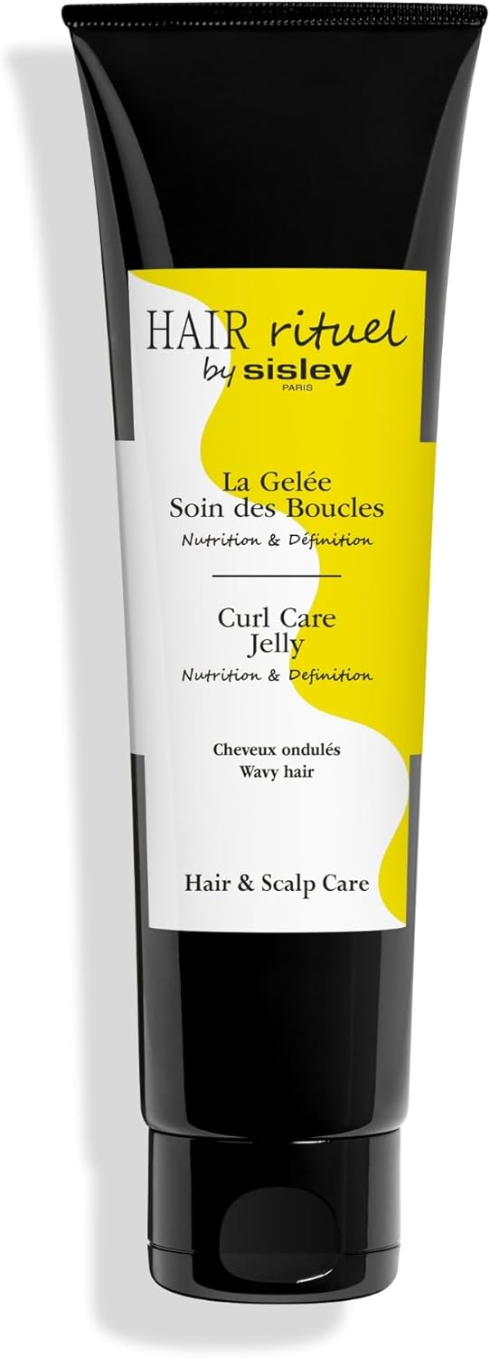 Sisley Paris Curl Care Jelly - 150 mL - Nourishes & Defines Wavy to Lightly Curled Hair - 24-Hour Anti-Frizz & Anti-Humidity Protection - Provides Long-Lasting Hold
