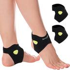 Ankle Brace for Women & men [2 pack] with Dual-Density Foam Pads & Adjustable Arch Support – ankle compression sleeve Targeted Relief for Fatigue, Ankle Pain (Large/X-Large)