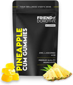 Pineapple C*M Gummies Improves Sperm Volume and Load Semen Volume Supplement - 60 Capsules - 1 Month Supply