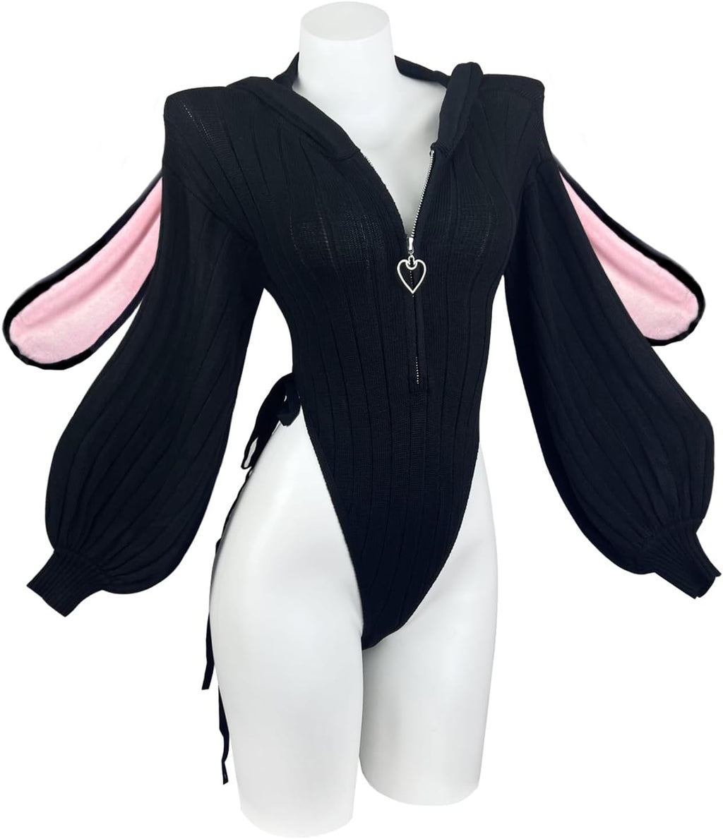 KORURACLUB Cosplay Sexy Bunny Outfit Cosplay lingerie for women Animal Costumes Bunny Bodysuit