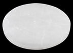 Extra Large Selenite Charging Plate – 8” Selenite Crystal - Mined & Crafted in Morocco – Ideal for Cleansing Crystals & Healing Stones, Meditation, Reiki – Protection Crystals – Spiritual Gift & Decor