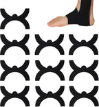 10pcs Precut Kinesiology Tape, Breathable & Waterproof Kinesiology Athletic Recovery Tape Enhance Sports Muscle Patch Strips Supplies Equipment for Ankle Injuries Ligament Support and Stability