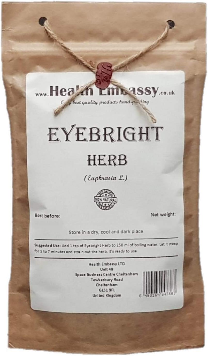Eyebright Herb (Euphrasia L) - Health Embassy (50g)