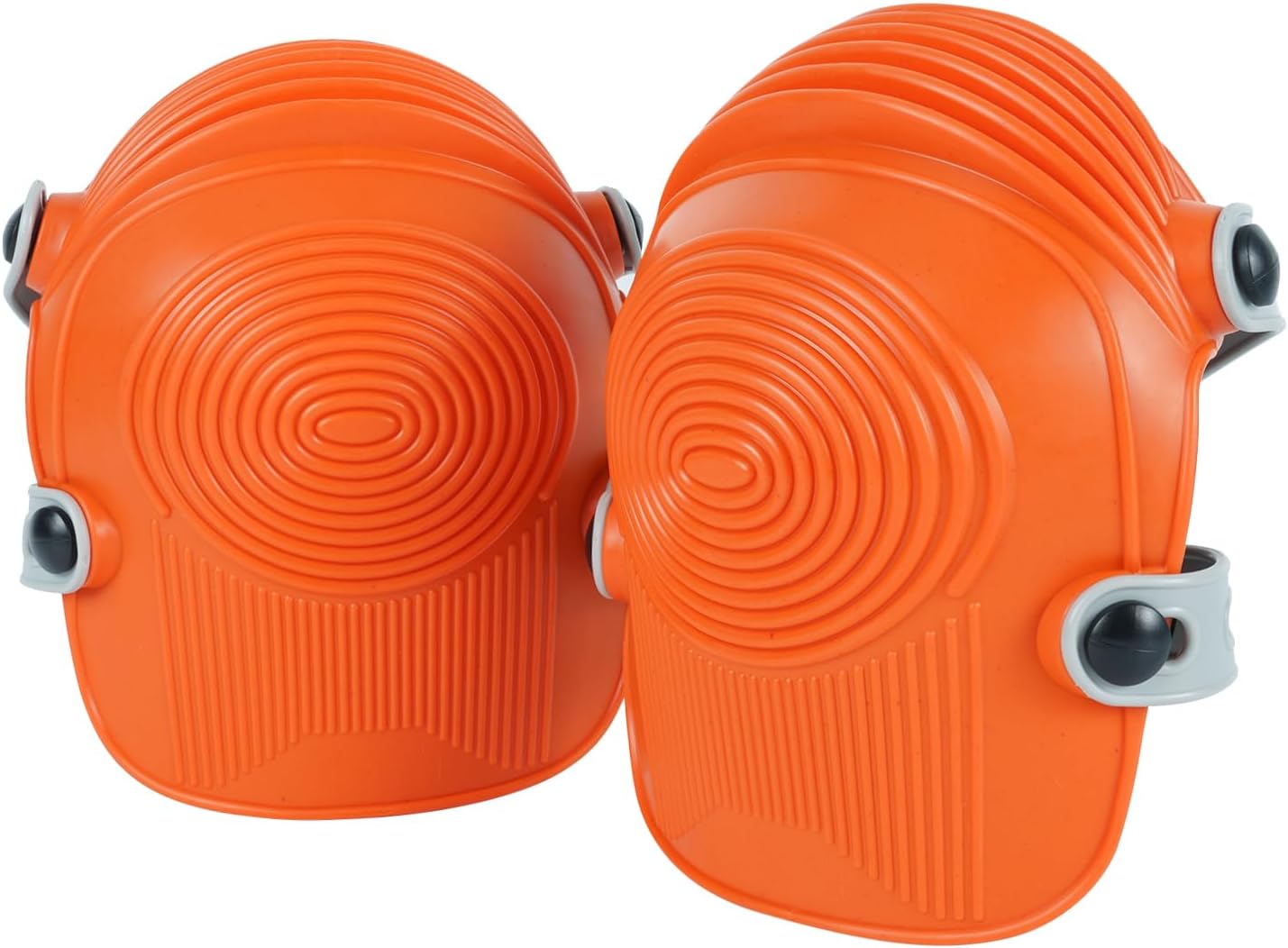 15-431 Ultraflex Non-Skid Premium Protective Gear with Flexible Design Plastic Kneepad, Orange