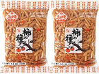 Japanese Traditional Rice Crackers : Nori Maki Arare/ Kaki No Tane 2packs (Kaki No Tane Original)