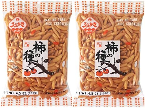 Japanese Traditional Rice Crackers : Nori Maki Arare/ Kaki No Tane 2packs (Kaki No Tane Original)