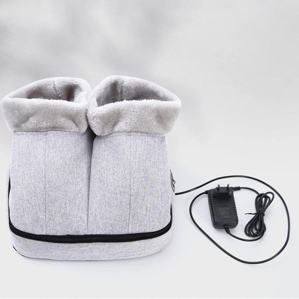 Massage Heated Feet Massager, 2 in 1 Warm Foot Massage Plantar Massage Machine Nonslip Pain Relieve Warmer in Winter Christams Gift
