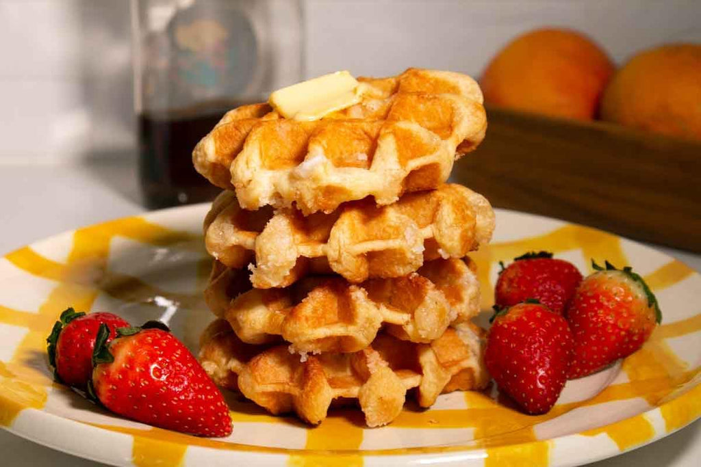 Avieta Individually Wrapped Pearl Sugar Waffles, 1.94 Ounce - 52 per case