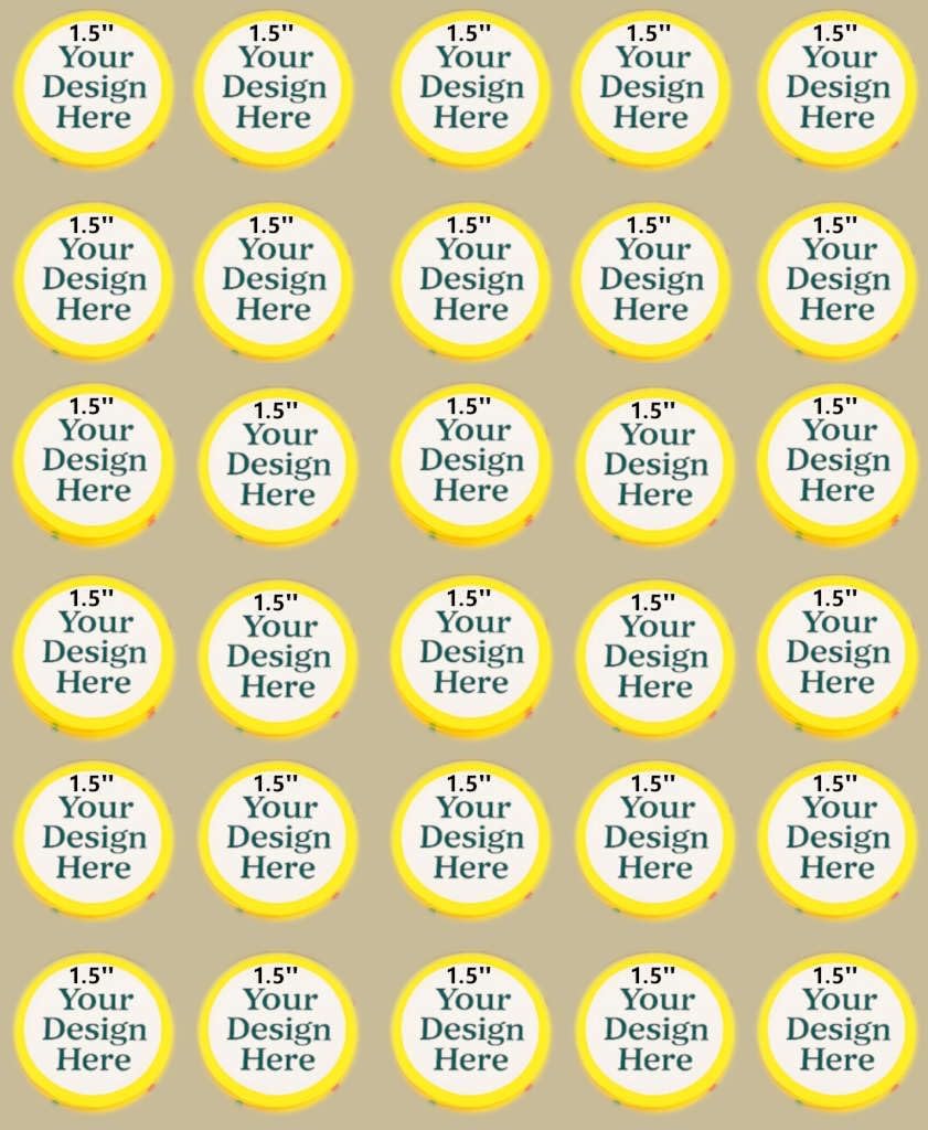 PRE-CUT CUSTOM EDIBLE PHOTO CUPCAKE TOPPER:Make Your Celebration Truly One-Of-A-Kind! Upload Your Photo for an Eye-Catching,Personalized Edible Cupcake Topper 1.5" Cupcake,30 set