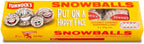 TUNNOCK'S Snowballs - Coconut Covered Marshmallows 4 Pack 120g (4.2 oz)