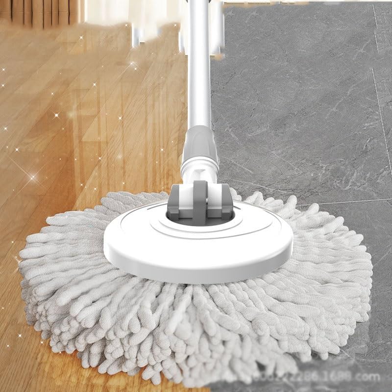 Rotating mop Does not wash Hands, Thickened 360 Degree Suction mop Floor Cloth Lazy Person